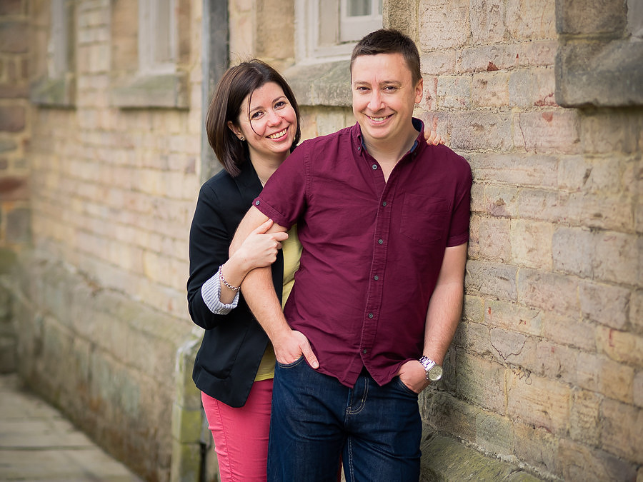 A photograph of Katharine & Matt on their Pre Wedding Shoot at Lyme Park, photographed by Celynnen Photography.