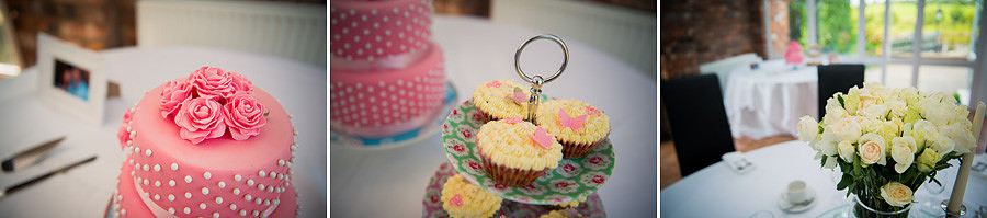 Wedding cakes at the Lion Quays in Oswestry, Shropshire