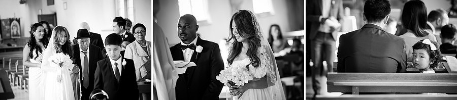 church wedding ceremony in oswestry, shropshire
